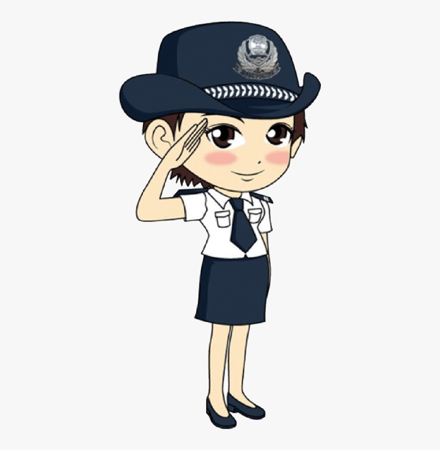 Police Salute Clipart 3 By Rhonda - Salute Clipart, HD Png Download, Free Download