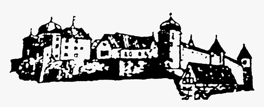 Burg Harburg Silhouette - Silhouette Harburg, HD Png Download, Free Download