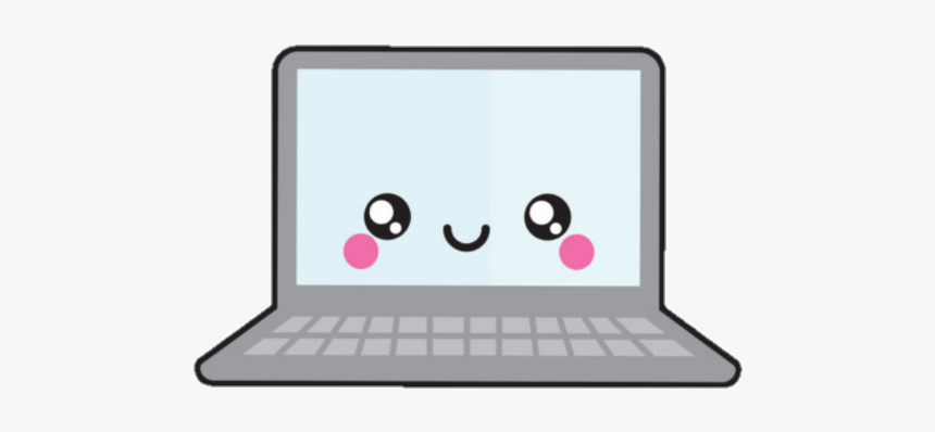 #laptop #computer #cute #kawaii #computadora - Computadora Kawaii Png ...