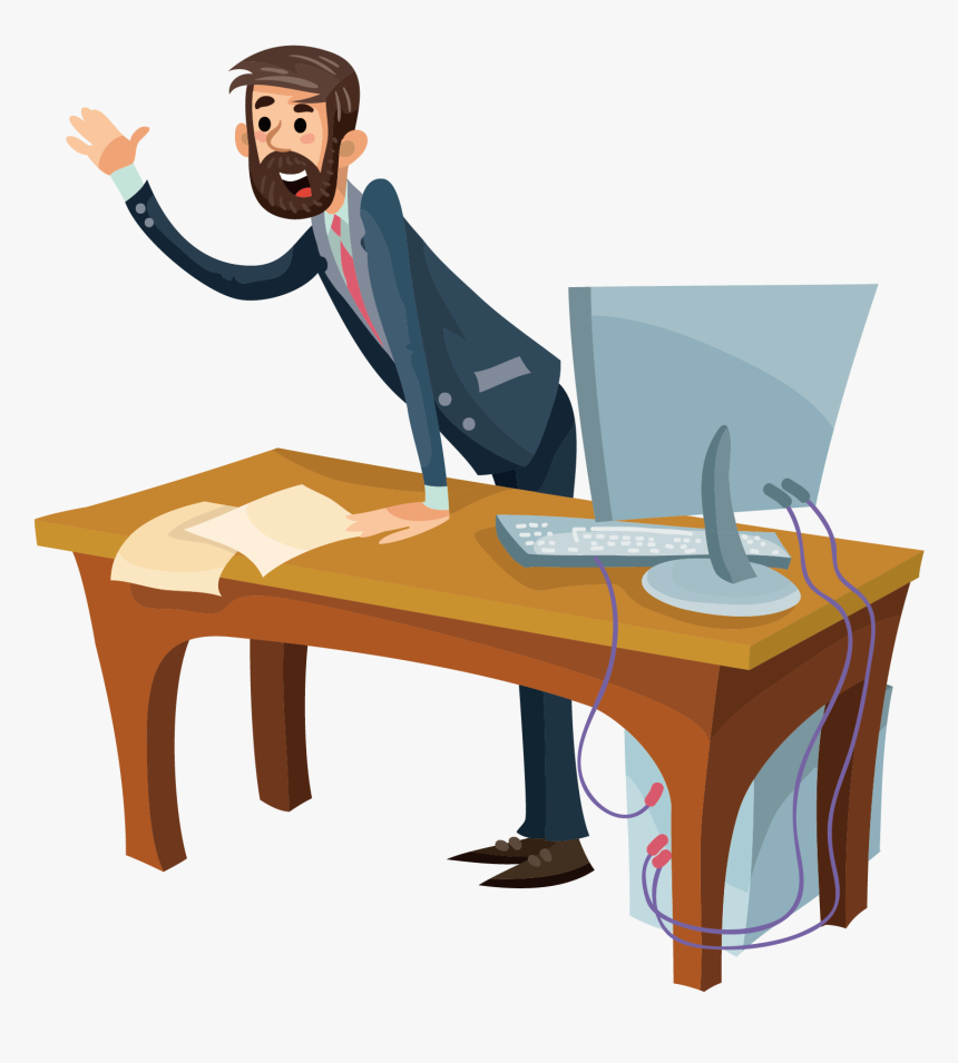 Office Stock Illustration Photography Illustration - Argumentación Como Acto De Habla Complejo, HD Png Download, Free Download