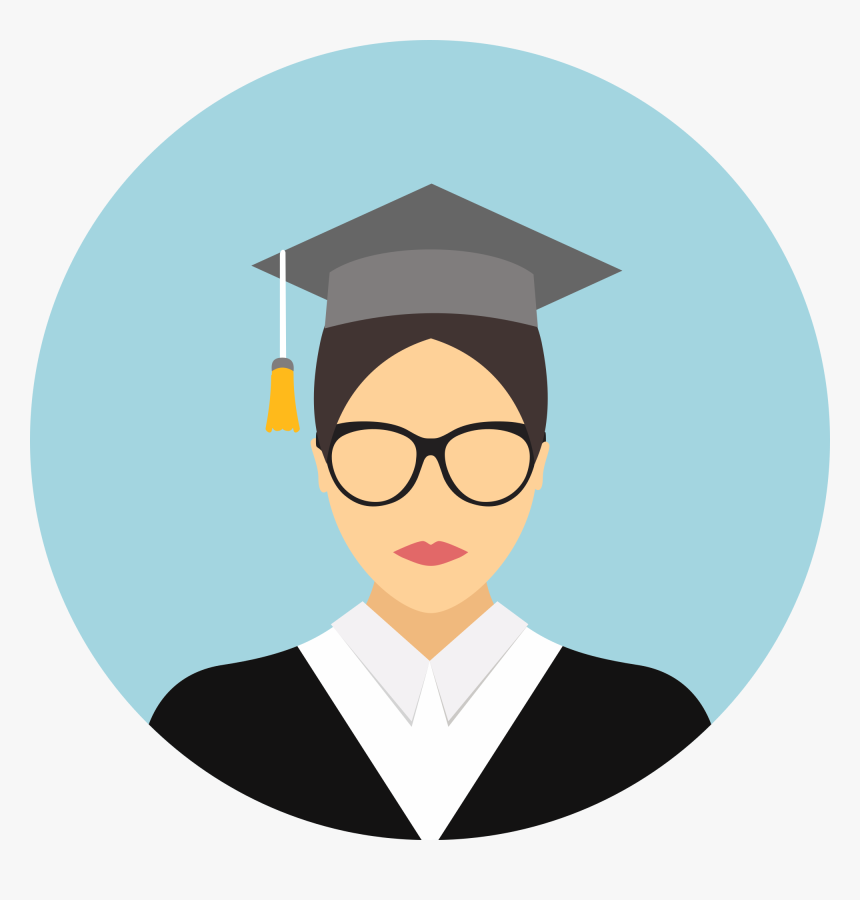 Graduating Student Icon, HD Png Download, Free Download