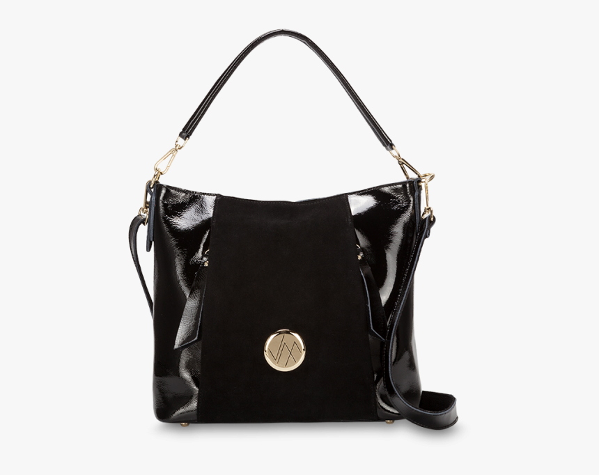 Cinta Black Genuine Leather Womens Handbag Vm - Shoulder Bag, HD Png Download, Free Download