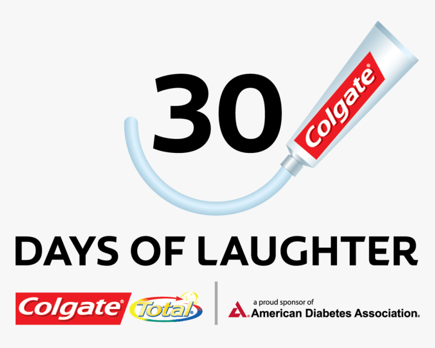 Colgate Total 30 Days Of Laughter Logo - Colgate, HD Png Download, Free Download