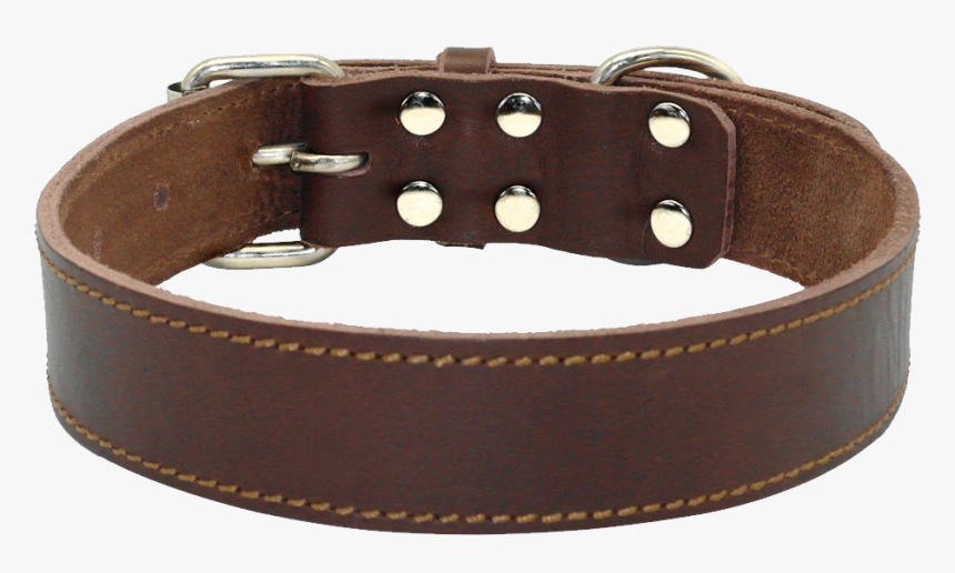 Dog Collar Png - Thick Leather Dogs Collar, Transparent Png, Free Download