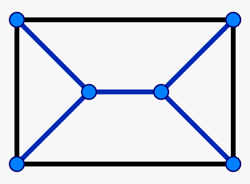 Triangular Prism As Halin Graph - Open Envelope Icon Png, Transparent Png, Free Download