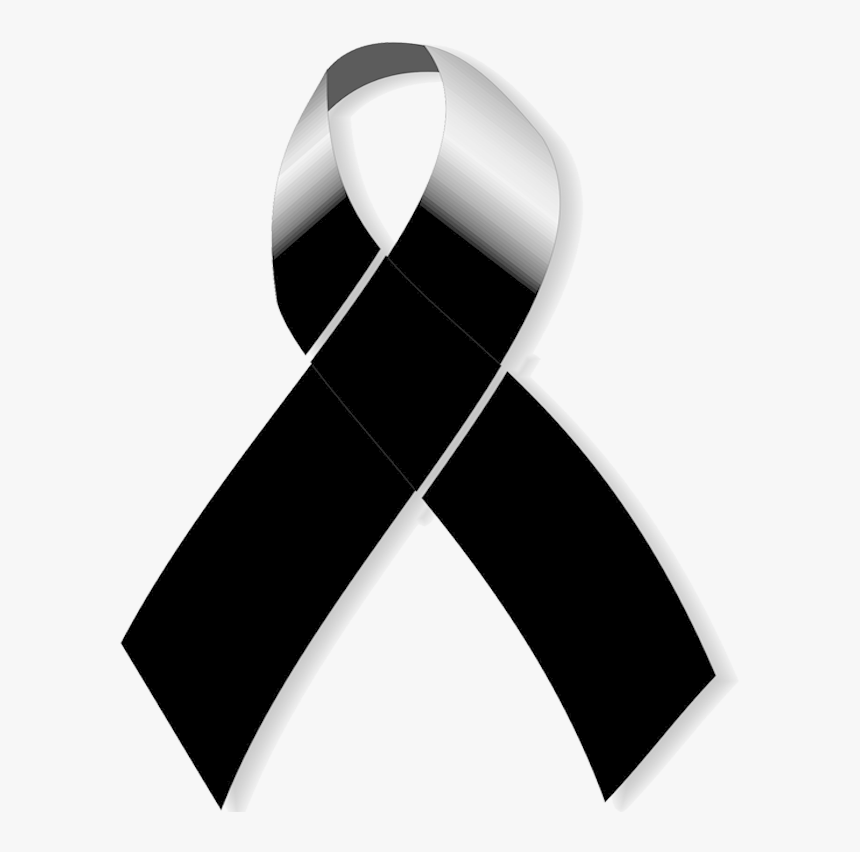 Transparent Cinta De Luto Png - Black Ribbon, Png Download, Free Download