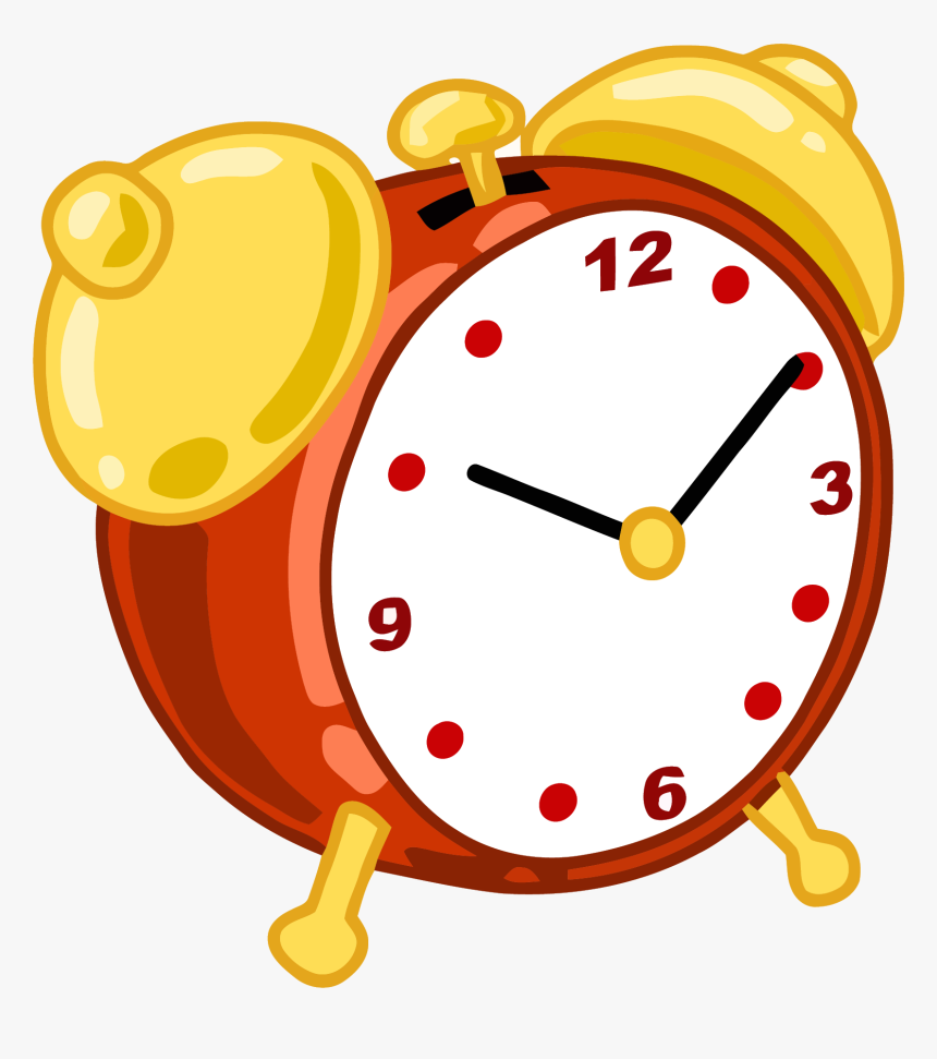 Alarm Clock Cartoon Png, Transparent Png, Free Download