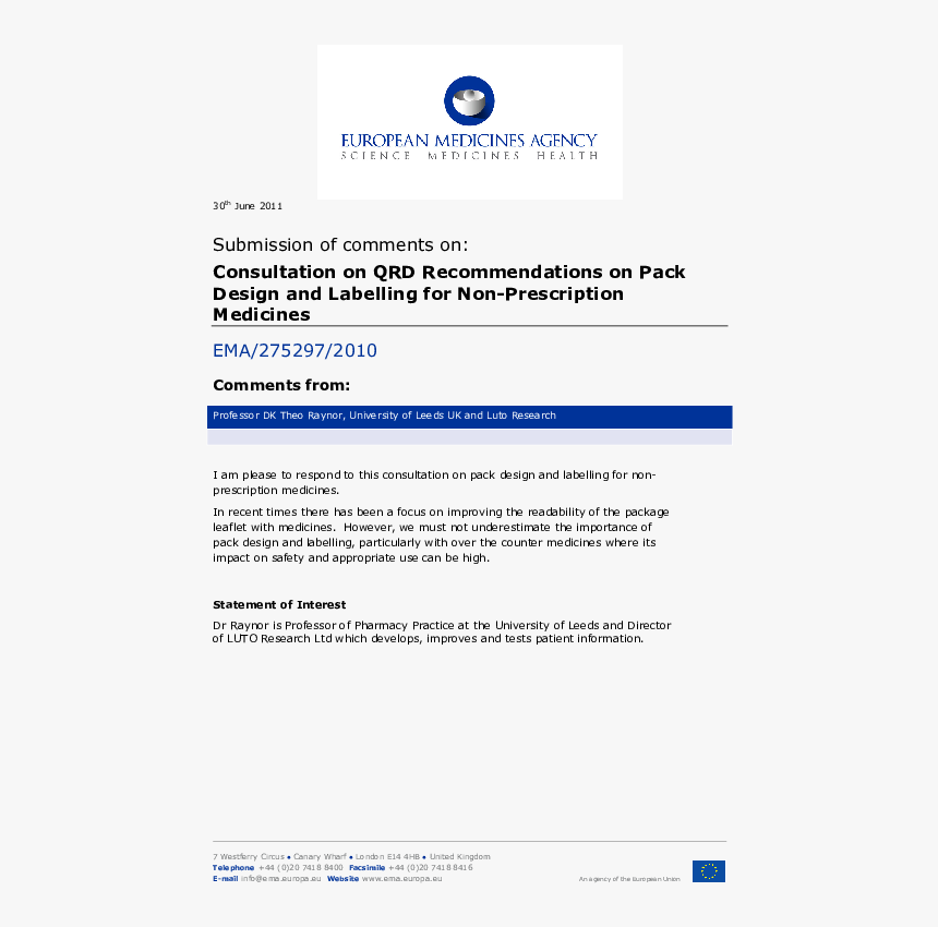 European Medicines Agency, HD Png Download, Free Download