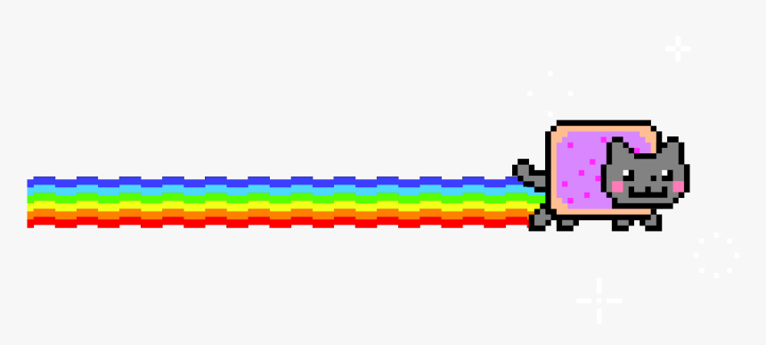 Nyan Cat National Geographic Animal Jam Animation - Nyan Cat Long Gif, HD Png Download, Free Download