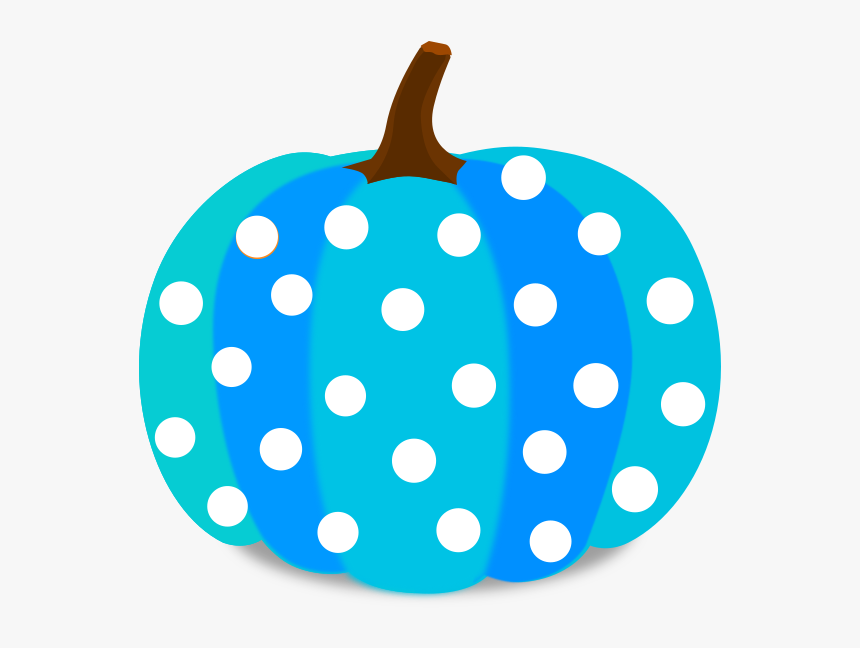 Banner Free Download Blue Pumpkin Clipart - Cute Pumpkin Clipart, HD Png Download, Free Download