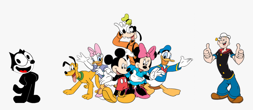 Mickey Mouse And Friends Transparent, HD Png Download, Free Download