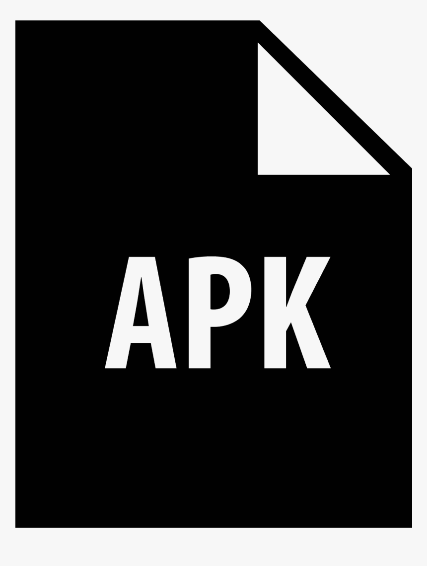 Black Apk Icon Png Image - Apk Icon Png, Transparent Png, Free Download