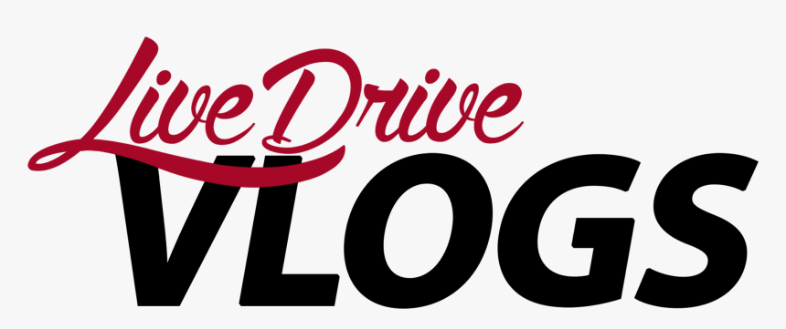Live Drive Vlog Logo Tentative Final - Calligraphy, HD Png Download, Free Download
