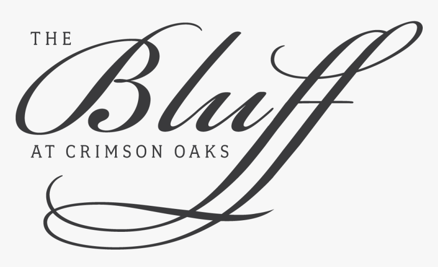 The Bluff - Calligraphy, HD Png Download, Free Download