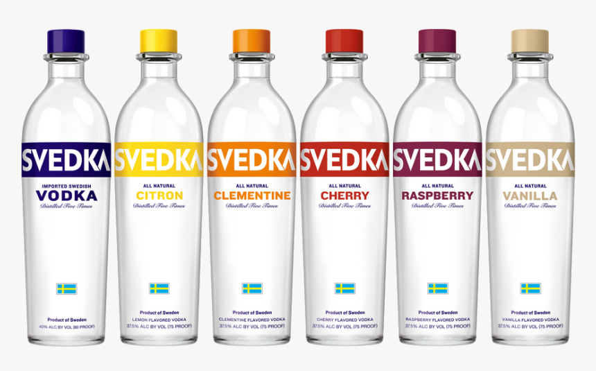 Svedka Vodka Bottles Png - Svedka Vodka, Transparent Png, Free Download