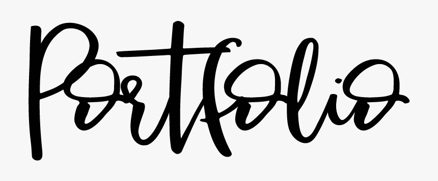 Font Portfolio In Calligraphy, HD Png Download, Free Download