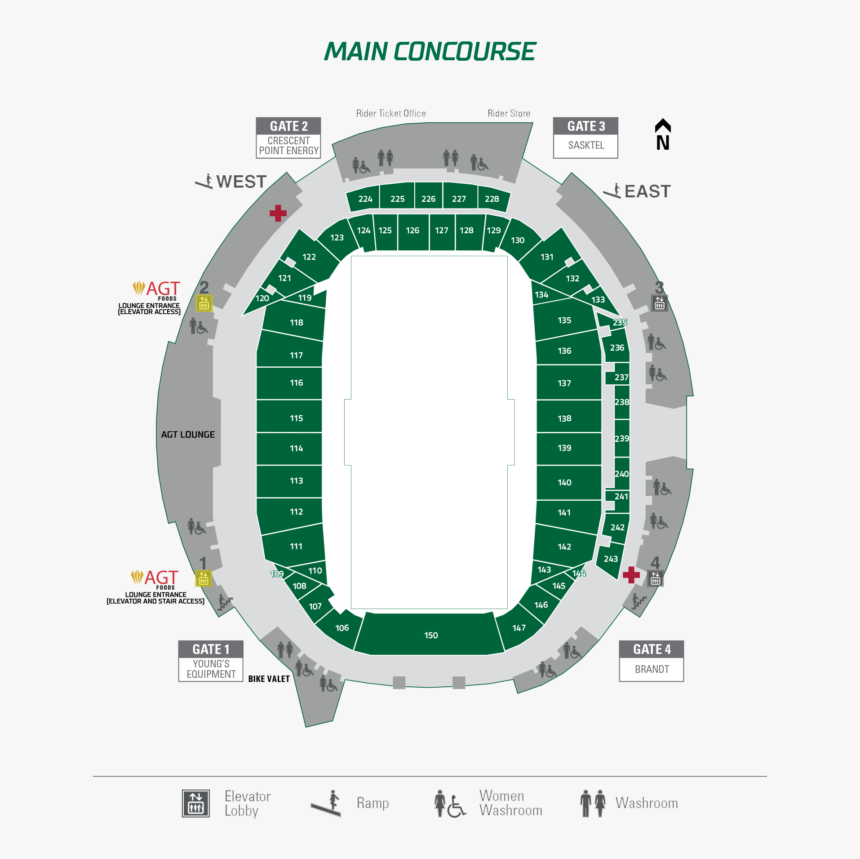 Jack Trice Gate Map, HD Png Download, Free Download