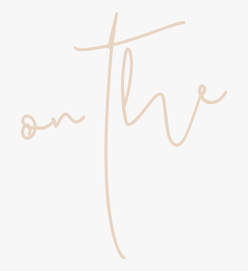 On The Script - Calligraphy, HD Png Download, Free Download