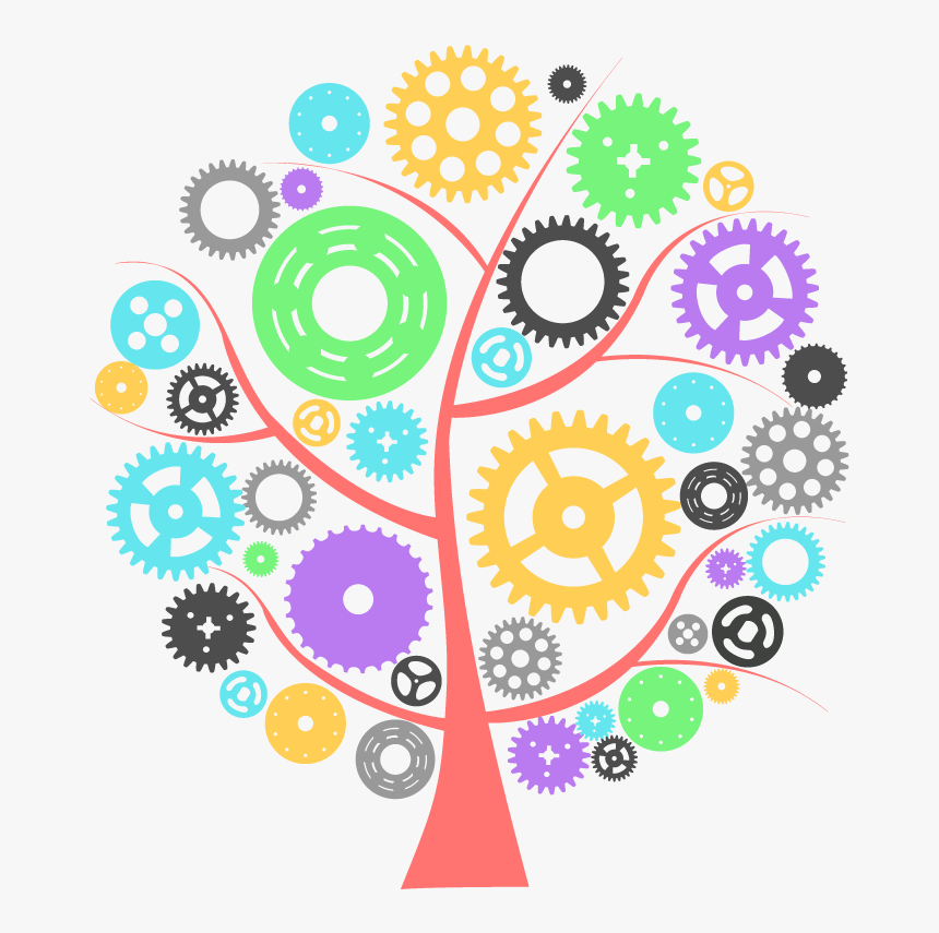 Cogwheel Tree, HD Png Download, Free Download