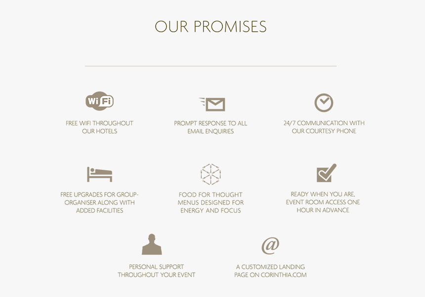 Corinthia Promises New, HD Png Download, Free Download