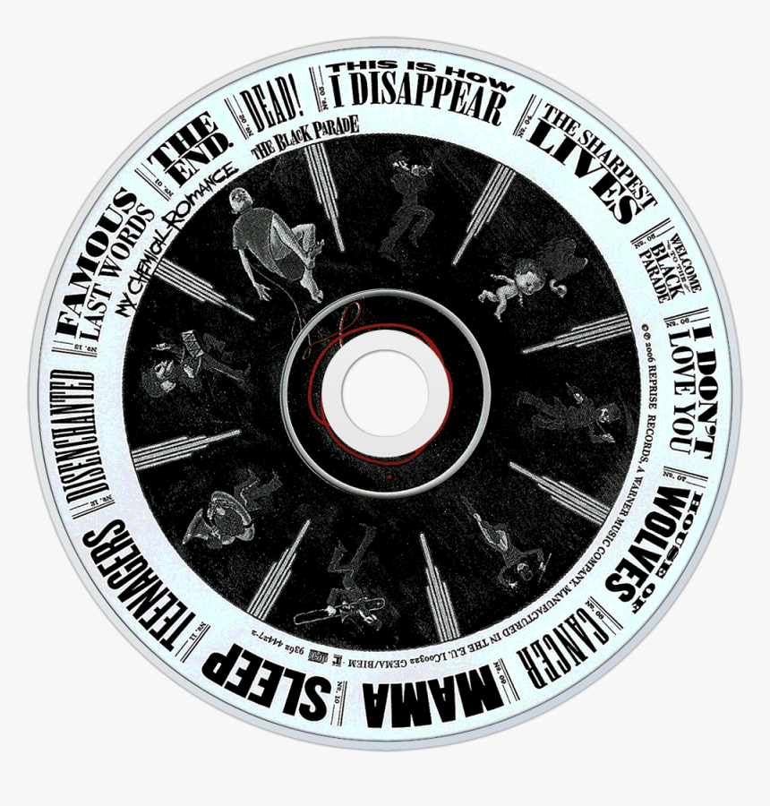 My Chemical Romance The Black Parade Cd, HD Png Download, Free Download