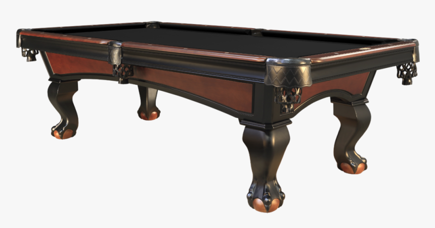 Pool Tables Png - Ball And Claw Pool Table Legs Two Tone, Transparent Png, Free Download