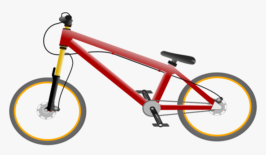Hybrid Bike Clipart Free, HD Png Download, Free Download