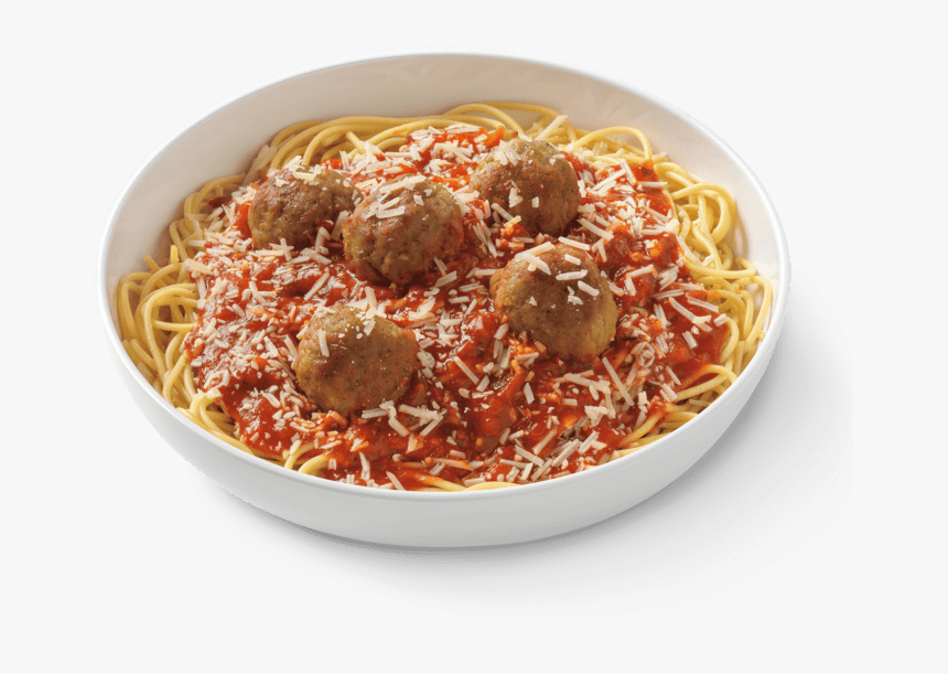 Noodle Clipart Spaghetti Meatball - Noodles Spaghetti And Meatballs, HD Png Download, Free Download