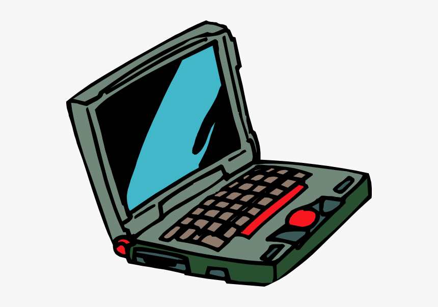 Computer - Svg - Hi - Laptop Computer Clipart Png, Transparent Png, Free Download