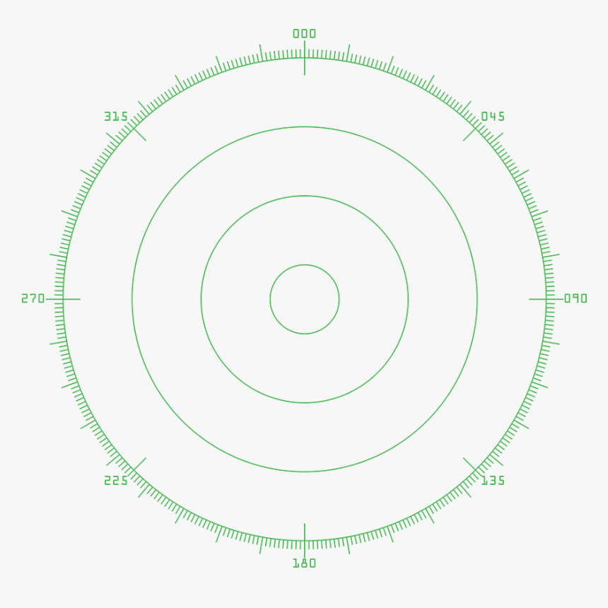 Transparent Radar Png - Circle, Png Download, Free Download