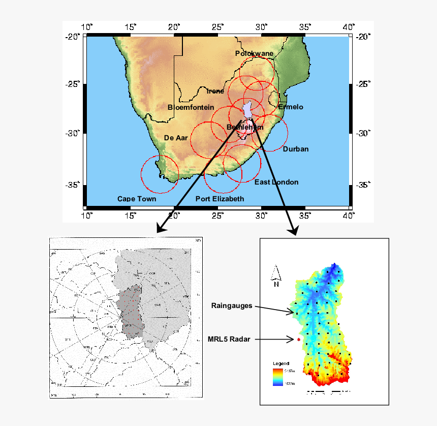 Weather Map Of Africa, HD Png Download, Free Download