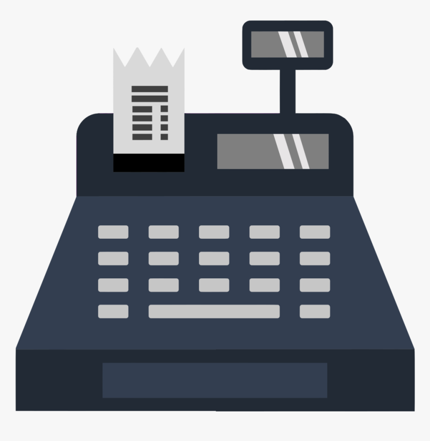 Cash Register - Cash Register Clipart Transparent, HD Png Download, Free Download