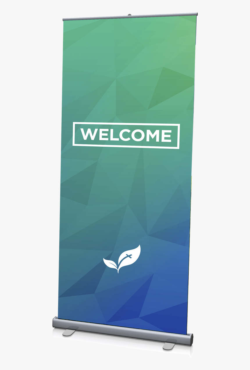 Welcome Banner Green 3"x6 - Lancaster Baptist Church, HD Png Download, Free Download