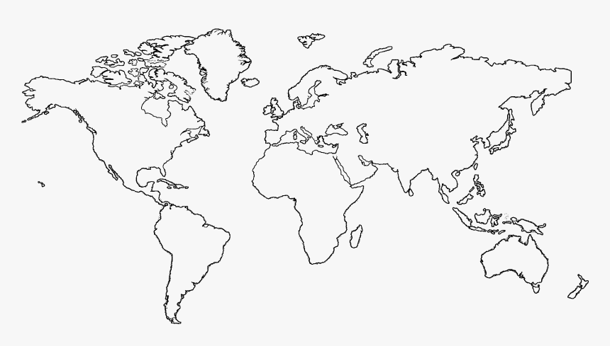 World Map Tattoo Outline Png Download World Map Outline Png