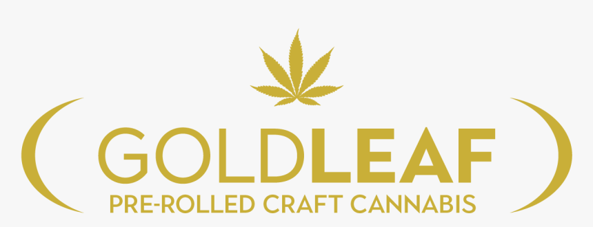 Goldleaf Joints - Gold Leaf Cannabis Logo, HD Png Download, Free Download