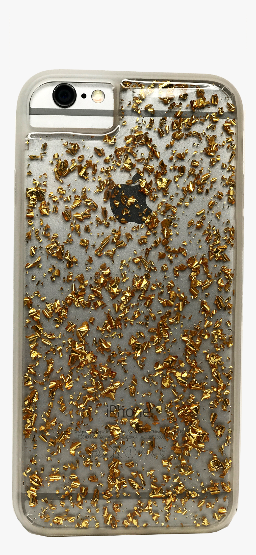 Aimm Fashion Freedom Case Clear Gold Leaf - Mobile Phone Case, HD Png Download, Free Download
