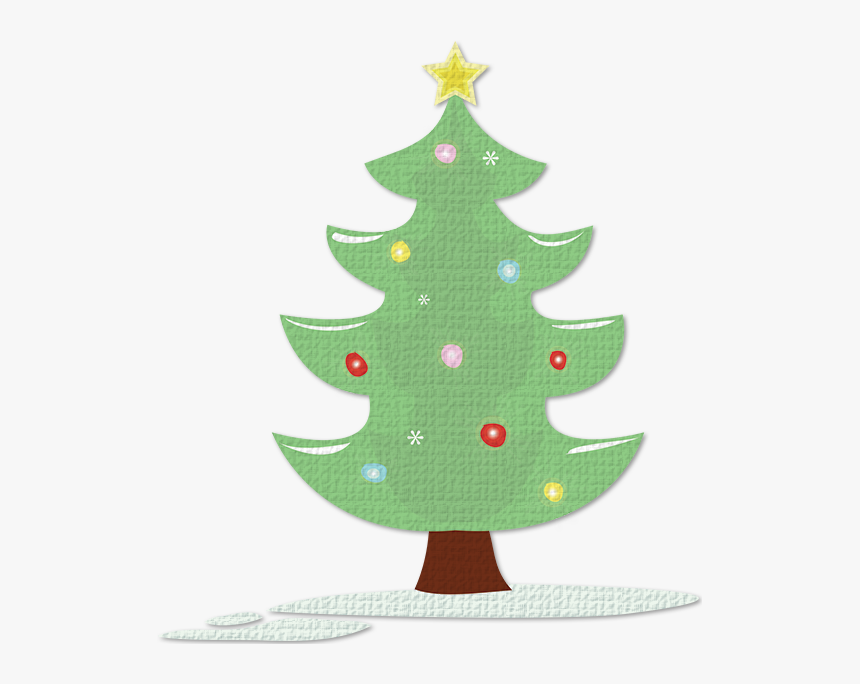 Transparent Tree Texture Png - Arbolito De Navidad Dibujo Color, Png Download, Free Download