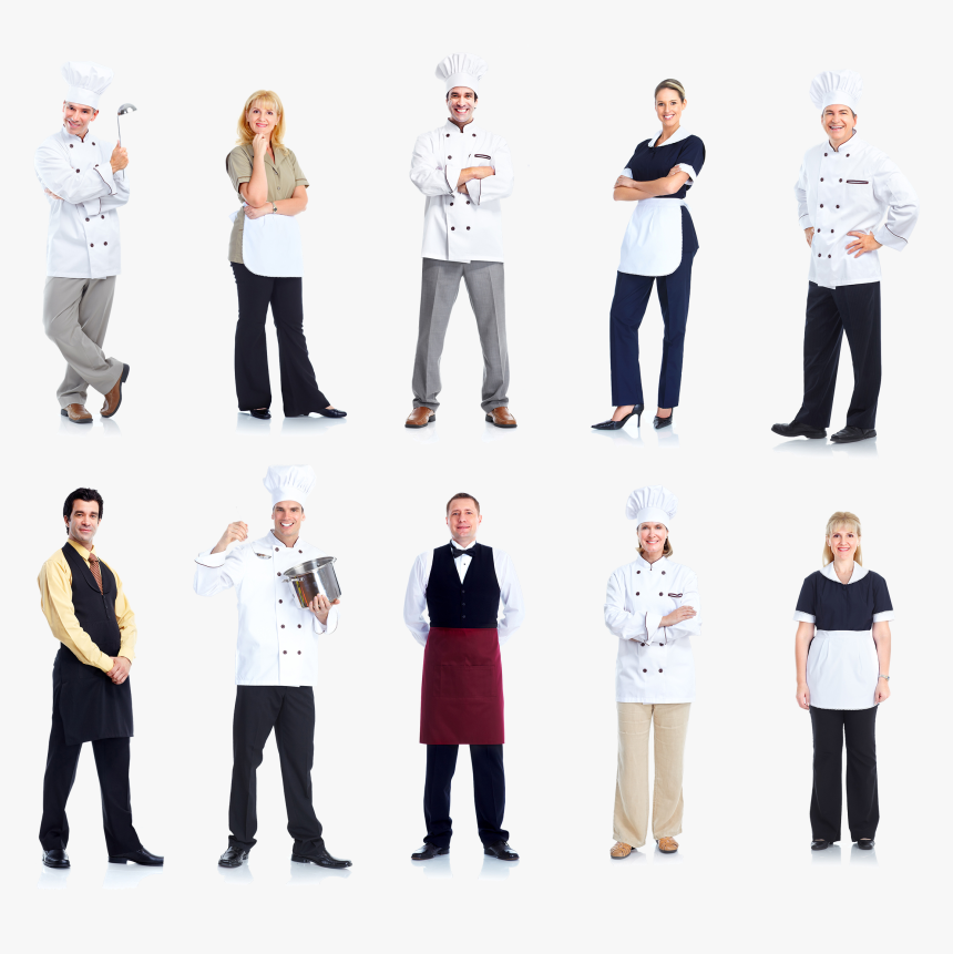 Restaurant Workers Png - Restaurant Waiter Uniform Png, Transparent Png, Free Download