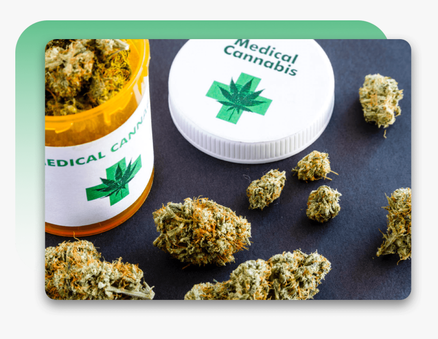 Medical Cannabis On Table - Cannabi Medicinal, HD Png Download, Free Download