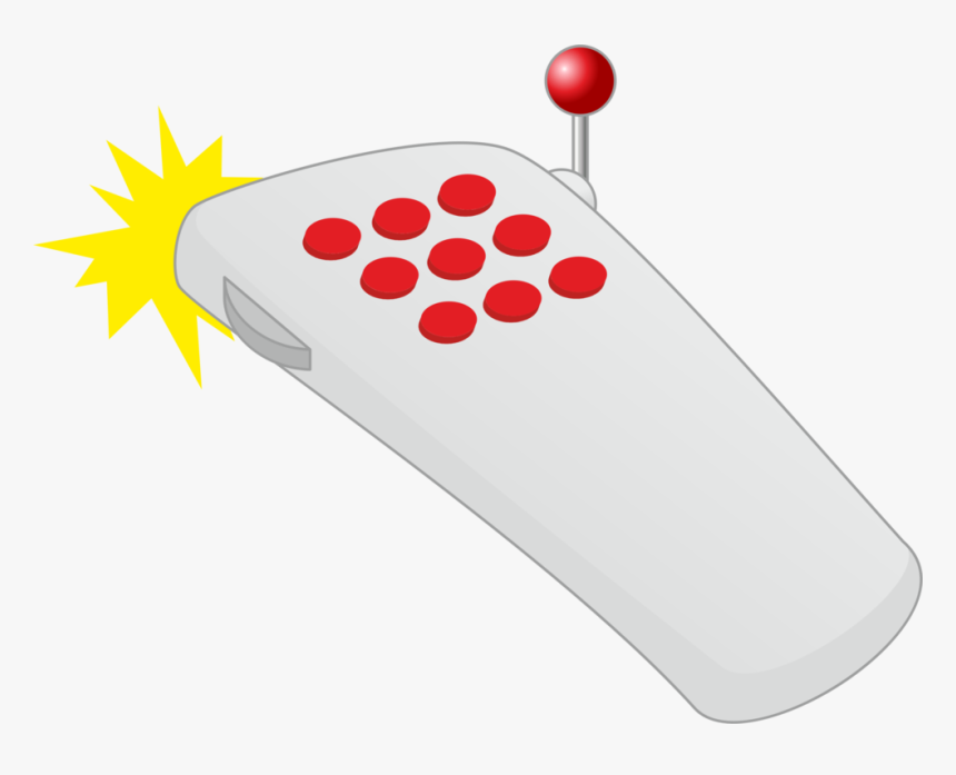 Button, Control, Device, Lever, Radio, Remote - Clip Art Remote Png, Transparent Png, Free Download