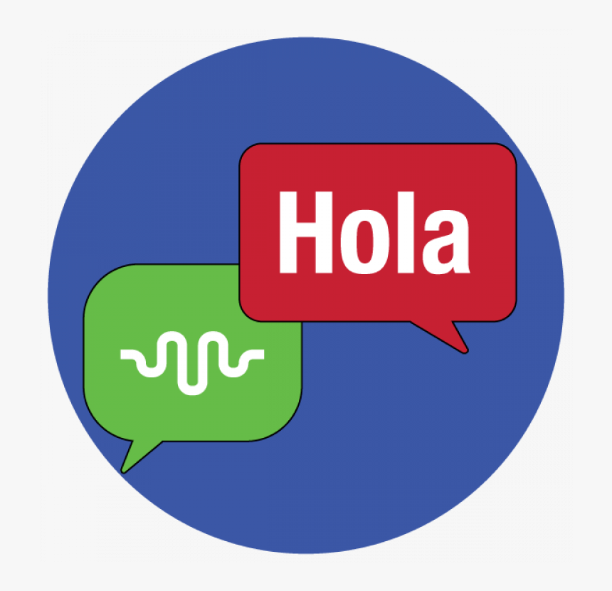 Graphic With Conversation Icon For Altec And Hello - Español, HD Png Download, Free Download