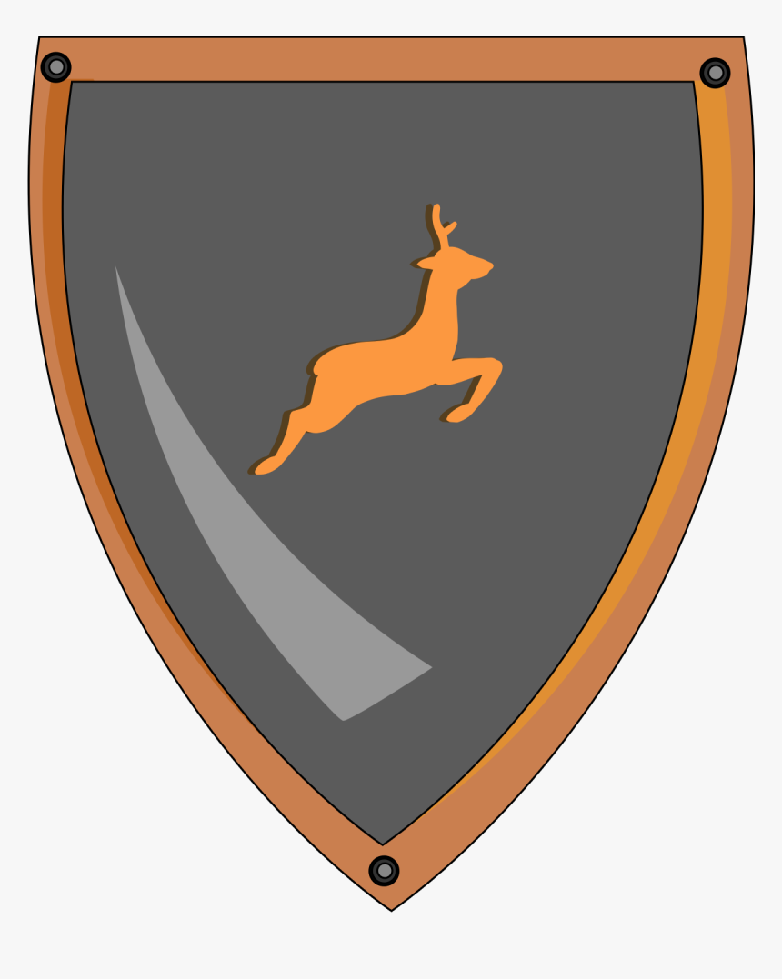 Shield With Deer, HD Png Download, Free Download