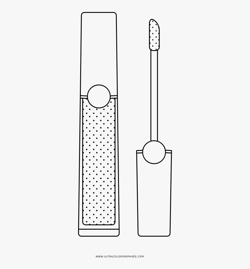Lipgloss Coloring Page - Line Art, HD Png Download, Free Download