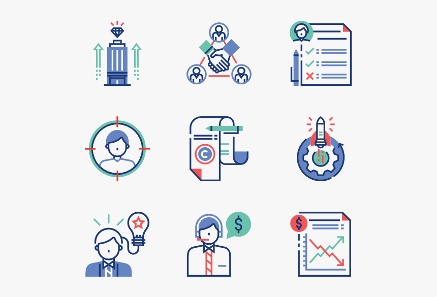 Entrepreneur - Entrepreneurship Symbols, HD Png Download, Free Download