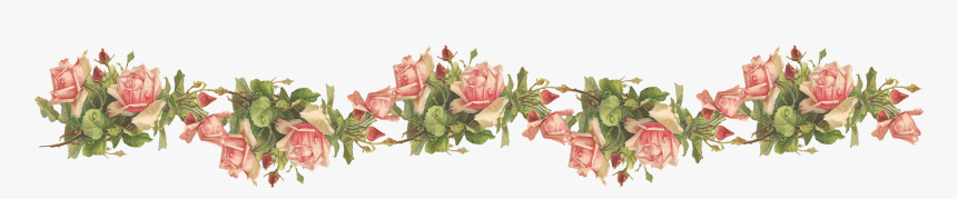 Line Flower Vintage Png, Transparent Png, Free Download