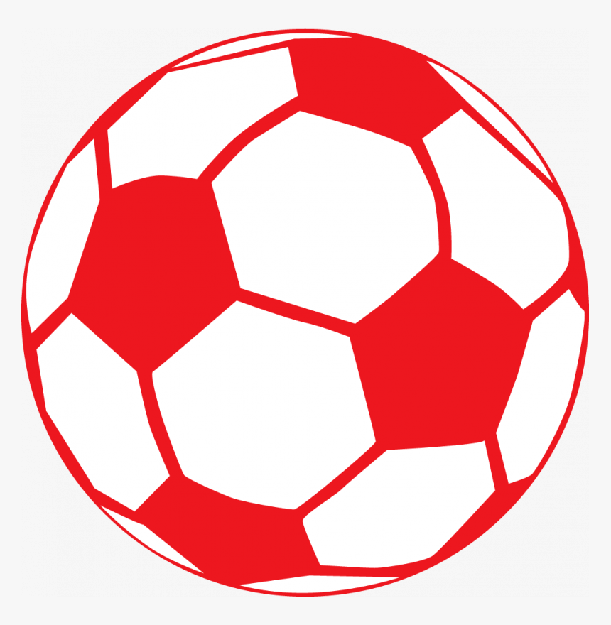 Clip Art Red Ball Logo - Red Soccer Ball Clip Art, HD Png Download, Free Download