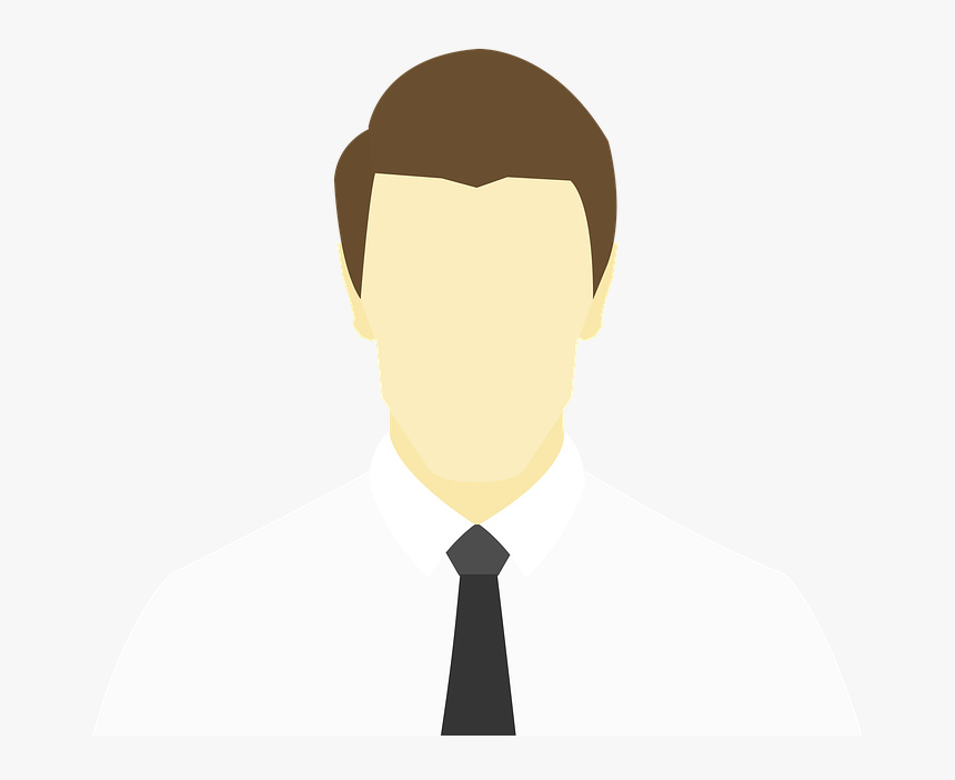 Entrepreneur, Clerk, Vector Image, Without Face - Without Face, HD Png Download, Free Download
