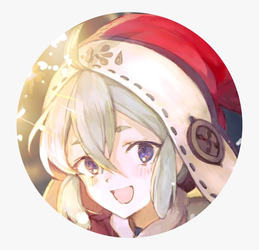 Miss Santa Icon Circle - Anime Girl Circle Png, Transparent Png, Free Download