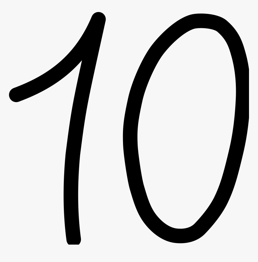 Logo Numero 10 Png, Transparent Png, Free Download