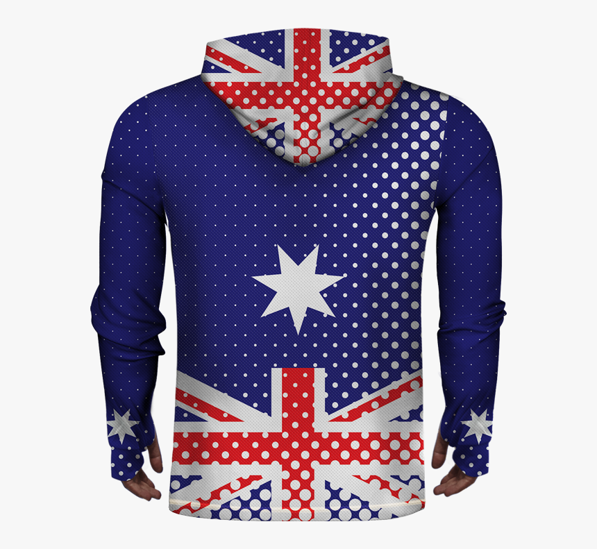 Australian Flag Colors Lightweight Sun Hoodie - 16 9 Ratio Flags, HD Png Download, Free Download